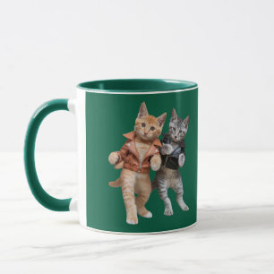 Cute Twistin' Tabbies Mug