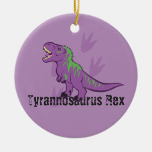 Cute Tyrannosaurus Rex Ceramic Ornament