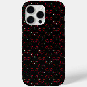 Cute ufo face monster iPhone 15 pro max case