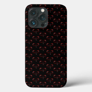 Cute ufo face monster iPhone 13 pro case