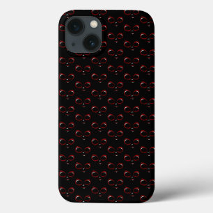 Cute ufo face monster iPhone 13 case