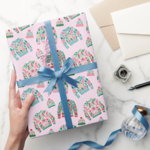 Cute Ugly Christmas Sweaters Wrapping Paper