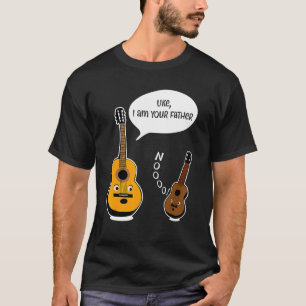 Cute Uke I Am Your Father I  Ukulele Guitar T-Shirt