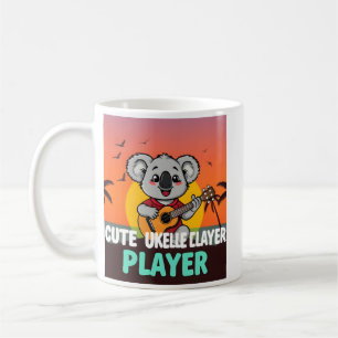 Cute Ukulele Player Koala T-Shirt Coffee Mug