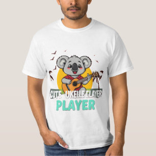 Cute Ukulele Player T-Shirt" T-Shirt