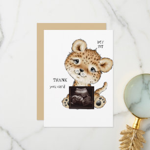 Cute Ultrasound Photo Boy Funny Thank You