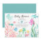 Cute Under the Sea Baby Shower Invitation