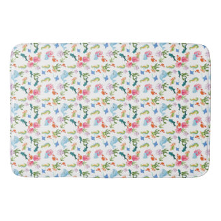 Cute Underwater Friends – Ocean Animals Pattern Bath Mat