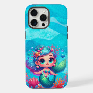 Cute underwater mermaid iPhone 15 pro max case