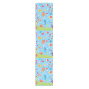 Cute Underwater Scene.ai Short Table Runner