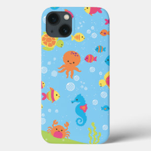 Cute Underwater Scene iPhone 13 Case