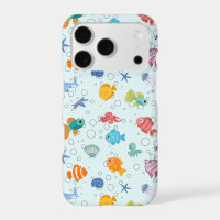 Cute Underwater Sea Life & Colourful Fish iPhone C