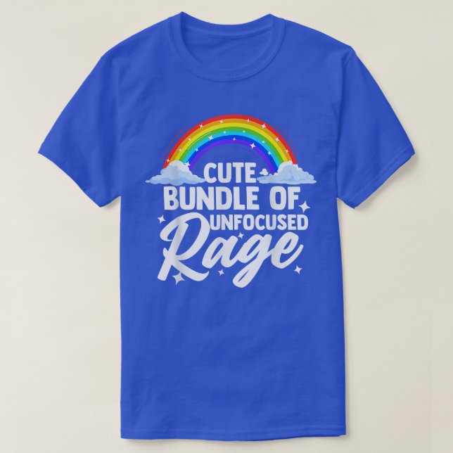 Cute Unfocused Rage Bundle Funny Gift Pastel Goth  T-Shirt (Design Front)