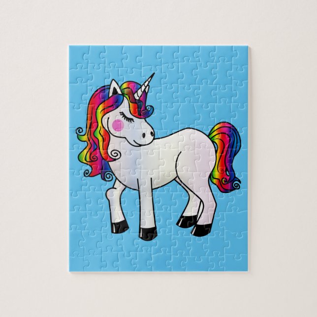 CUTE UNICORN 8X10 JIGSAW Puzzle (Vertical)