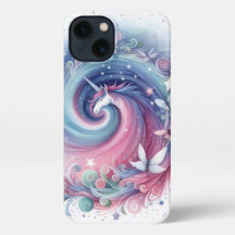 Cute Unicorn and Butterfly Design