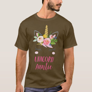 Cute Unicorn Aunt Shirt Boho Aunt Unicorn Gift
