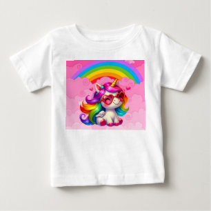 Cute Unicorn. Baby T-Shirt