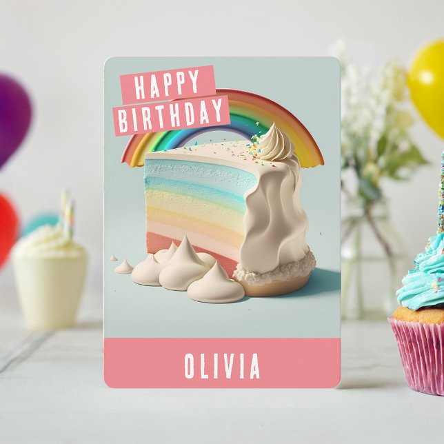 Cute Unicorn Birthday Card (Creator Uploaded)
