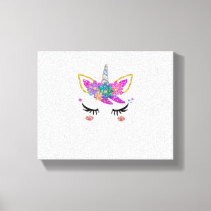 Cute Unicorn Birthday Outfit Canvas Print