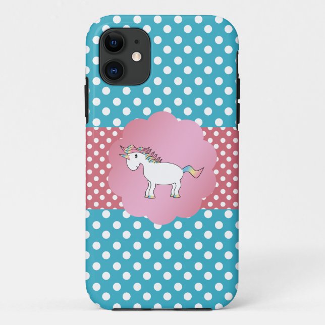 Cute unicorn Case-Mate iPhone case (Back)