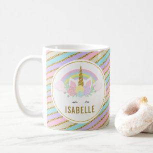 Cute Unicorn Chocolate Chocolat Mug pour enfants