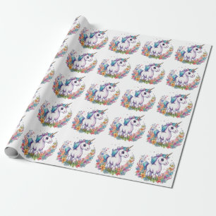 Cute Unicorn Cool Unicorn positive Wrapping Paper