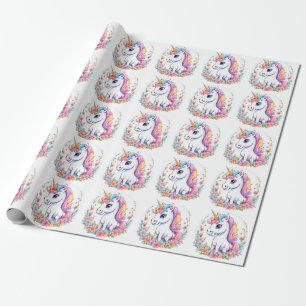 Cute Unicorn Cool Unicorn positive Wrapping Paper