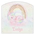 Cute Unicorn Door Sign