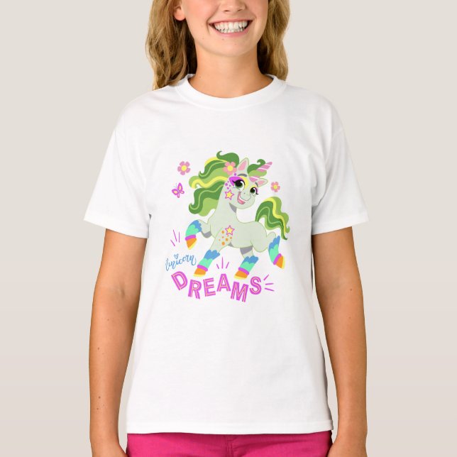 Cute unicorn illustration #2 T-Shirt (Front)