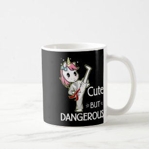 Cute Unicorn Karate Taekwondo  Coffee Mug