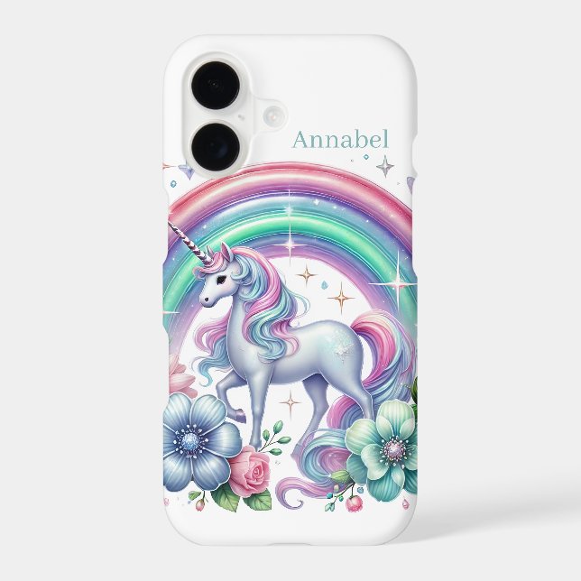 Cute unicorn lovers fantasy add name (Back)