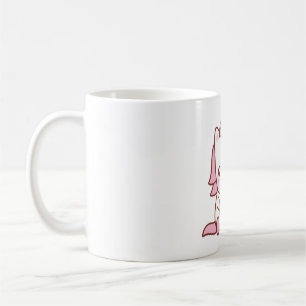 Cute Unicorn Loves Drinking Bubble Tea Coffee Mug