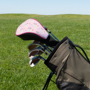Cute unicorn magical princess  girly birthday kids golf head cover