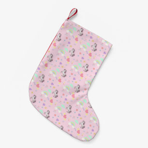 Cute unicorn magical princess  girly birthday kids small christmas stocking
