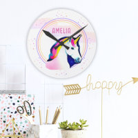 Cute Unicorn Magical Stars Girl Name 