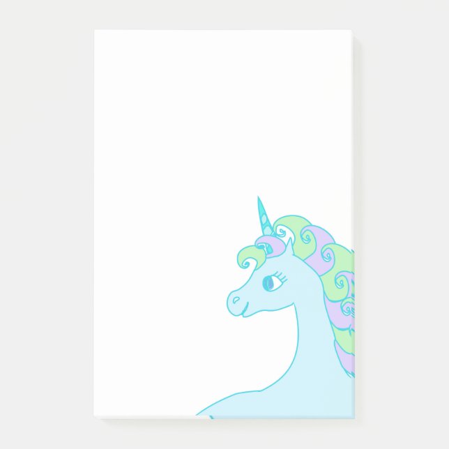 cute unicorn Notes (Front)