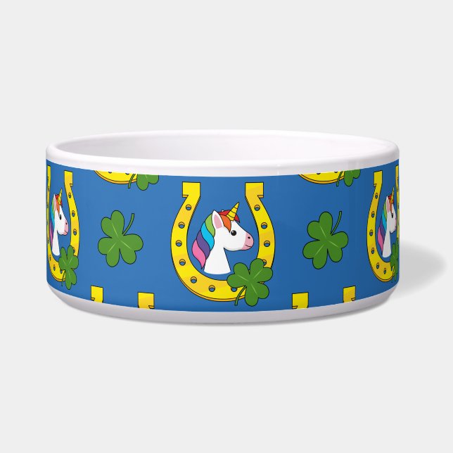 Cute Unicorn on St Patrick's Day Pattern (Front)