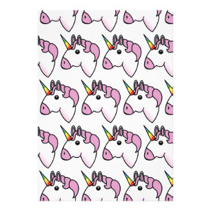 Cute Unicorn Pattern Photo Print