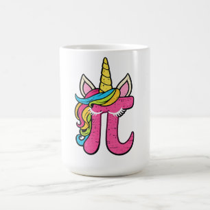 Cute Unicorn Pi Day 3.14 Math Number Pi Pun T-Shir Coffee Mug