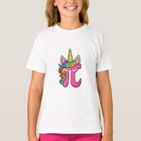 Cute Unicorn Pi Day 3.14 Math Number Pi Pun T-Shir