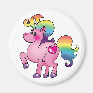 cute unicorn pony magnet