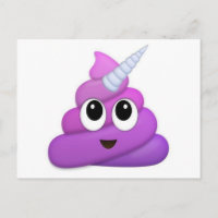 Cute Unicorn Poop emoji