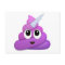 Cute Unicorn Poop emoji