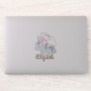 Cute Unicorn Rainbow Star