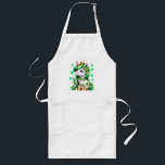 Cute Unicorn Shamrock St Patricks Day Long Apron<br><div class="desc">Cute Unicorn Shamrock St Patricks Day</div>
