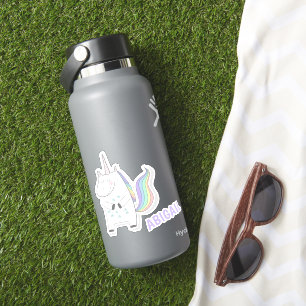 Cute Unicorn - Sticker pour enfants personnalisé