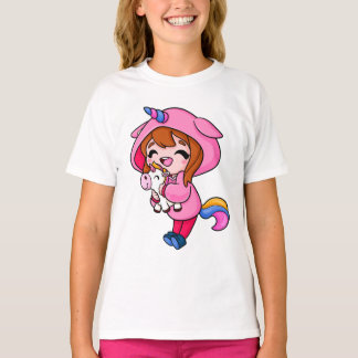 Cute Unicorn Sweat - shirt à capuche Girl - Adorab