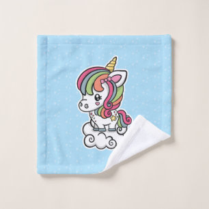 Cute Unicorn Wash Cloth