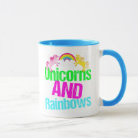Cute Unicorns and Rainbows