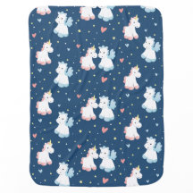 Cute Unicorns in Love